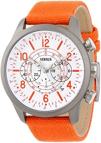 versus versace mens orange soho watch|Versus Versace Men's Orange Watches .